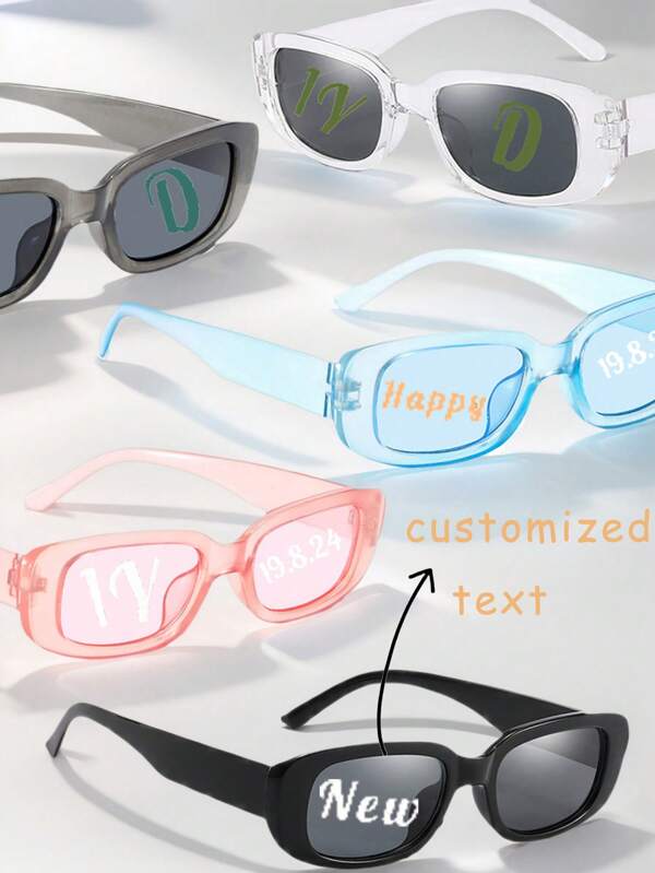 Personalized Customizable Fashion Glasses, Shower Bachelorette Party Shaped Fashion Glasses Bach Party Favors Hen Party Bridal Party Beach Bachelorette Party Favors Bridesmaid Proposal,Bride To Be Wedding Engagement Honeymoon Travel Wife Gift Outdoor Wedding Bachelorette Party Bridal Shower,Wedding Gift, Best Friend Gift, Gift For Her, Gift For Him, Gift For Friend,Custom Name Gift