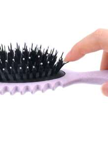 Trident 美发造型梳 – 弹力气垫梳，适用于卷发，防毛躁分区梳，带气囊设计，居家护发，打造蓬松卷发，梳子，发梳，木梳，发梳，梳子，理发师，后梳，梳子，梳头发，卷发梳，解结梳，球形梳，迷你发梳，卷发产品，圣诞节，美发，木梳，发梳，迷你发梳，解结梳，发梳，卷发梳，美发设备，旅行必备，发型，美发，发梳，后梳，造型梳，卷发梳，边缘梳，发梳，梳头发，发梳套装，梳头发，卷发梳，解结梳，女士发梳，头发，旅行，美发产品，美发工具，美发用品，理发师，理发师配件，理发店，美发设备