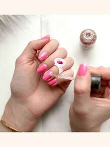 Lash Glue Holder, Blooming Flower Eyelash Extension Adhesive Tray For Makeup Use - Multicolor - View 4