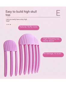 Celebrity-Style Korean Volumizing Root Insert Clips, Hair Volumizer, Slouchy Hair Puff Creator,Back To School,Travel Holiday Essentials,Hair Accessories For Women - Multicolor - View 5