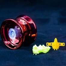 1 件 MAGICYOYO K9 Pro 陀螺仪 - 高速金属旋转陀螺仪，配备 CNC 顶部和手指保护装置，适合竞技游戏，颜色混合，带保护套 - 彩色 - 查看 8