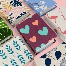 相册 100 张照片 6 英寸便携式迷你皮革封面剪贴簿相册适用于儿童生日家庭婚礼周年纪念艺术和手工项目、学校用品、返校 - 彩色 - 查看 5