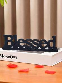 1pc Inspirational Home Decoration Farmhouse Dining Table Home Decoration Home Living Room Office Center Ornaments, With Modern Style And Creativity In Craftsmanship Design, Simple Desktop Decorations. - BLESS - View 7