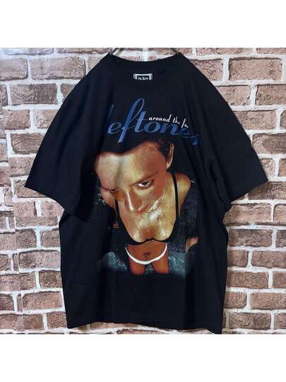 USA製Sade Kiss of Life パロディーTシャツ Lサイズ USA製Sade Kiss of Life パロディーTシャツ Lサイズ Sade / シャーデー