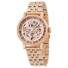 Fossil Women's Mechanical Stainless Steel Three-Hand Watch, Stainless Steel Case/Glass Crystal ME3065/ME3067