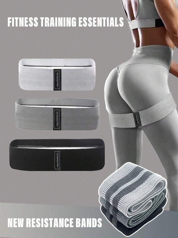 1 Stück Tiefer Kniebeuge Widerstandsband, Gesäß- und Potraining Bänder für Männer & Frauen, Fitnessstudio, Sport, Zuhause Training, Fitnessstudio Riemen, Widerstandsbänder