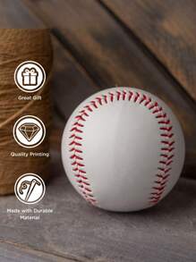 1Pc Personalized Name/Number Baseballs, Can Be Customized According To Your Personalized, Custom Baseball, Team Balls, League Balls, Baseball Gifts, Baseball Season Gift Ideas, Keep Sakes, Engraved Baseball