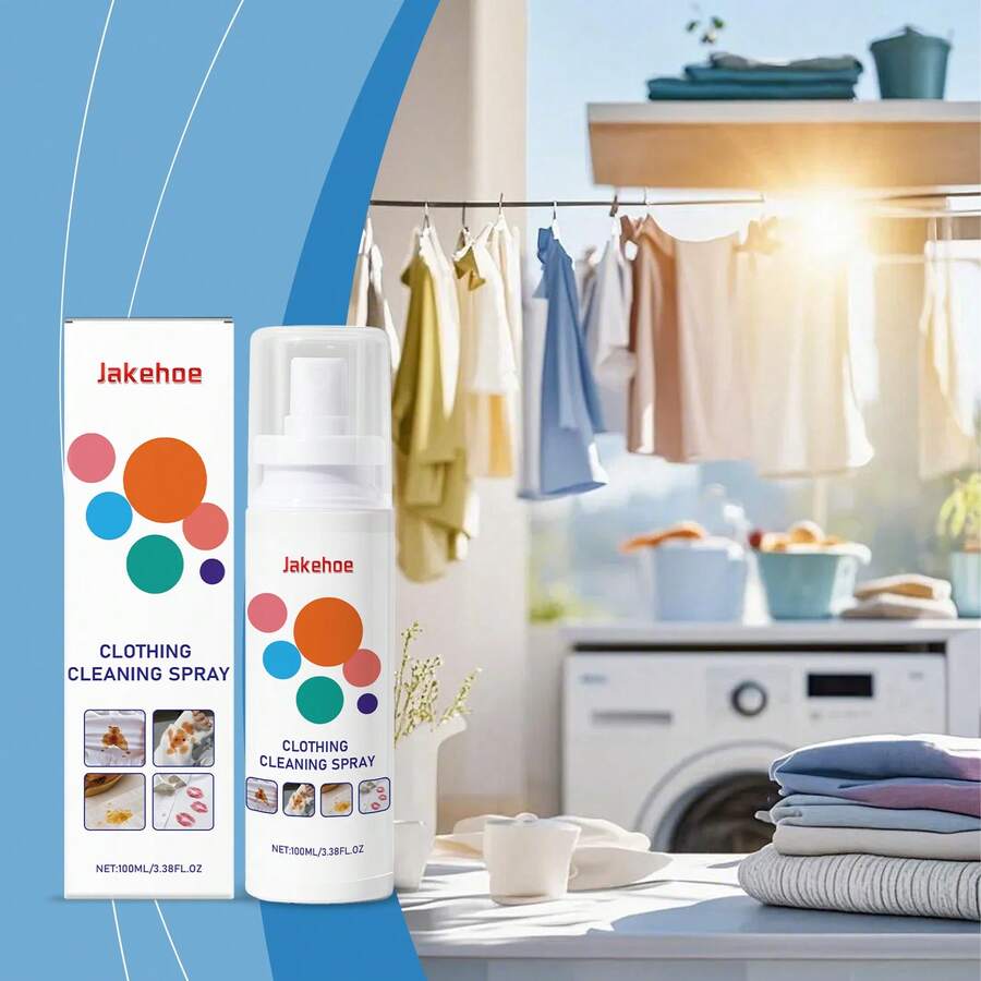 Gentle Cleaning Spray For Fabrics, Removing Oil Stains And Odors, No-Rinse Daily Refresh - Multicolor - View 1