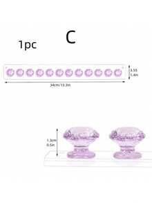 1 件亚克力壁挂式珠宝收纳架 - 重型 500 克容量方形收纳架，适用于项链、手镯、耳环和戒指 - 节省空间的耐用塑料展示架，适用于家庭或精品店，简约设计，透明材质，悬挂式珠宝收纳架