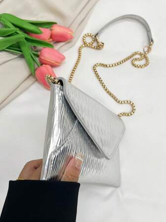 Women's Fashion Simple Versatile One Shoulder Messenger Bag, Square Envelope Shape, Large Capacity, Suitable For Shopping, Wallet, Young Women, College Students, Office Ladies. Suitable For Office, University, Work, Business, Commuting, Outdoor Activities, Travel And Outing , Old Money
