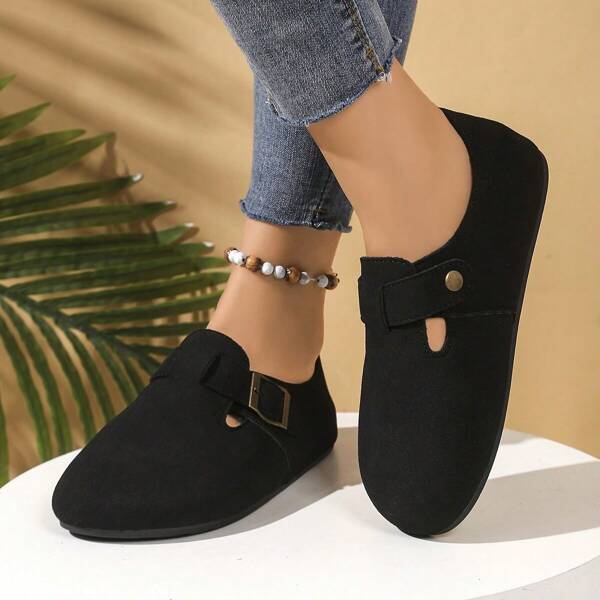 2025 Nuevos zapatos con suela de corcho suave, zapatos casuales versátiles para todas las estaciones con suela antideslizante, estilo retro, efecto tie-dye, para playa, deportes, elegantes, ropa de trabajo, con correa de tela, cómodos, suela antideslizante, para primavera/otoño