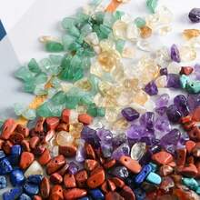 450pcs 15-Color Asymmetrical Stone Beads Jewelry Accessories For DIY Handmade Jewelry And Bracelets, 24-Grid Approx. 720pcs Asymmetrical Stones, 10-Grid Approx. 300pcs Asymmetrical Stones