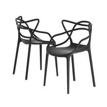 Gardeon 4PC Outdoor Stackable Dining Chairs - Portable Patio Furniture Set For Garden & Backyard Use, Durable PP Construction