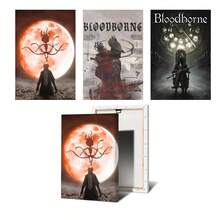 1 件/3 件墙面艺术海报可选框架墙面装饰，房间装饰黑暗猎人 B-血源游戏海报高清艺术防水家居客厅卧室酒吧美学装饰 - 彩色 - 查看 25