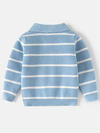 男童针织Polo衫、条纹毛衣，秋冬新品