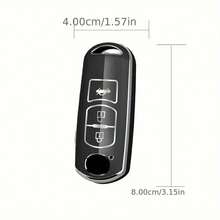 Vỏ bảo vệ chìa khóa xe hơi TPU mềm thời trang mới cho 2 3 6 Atenza Axela Demio CX-5 CX5 CX-3 CX7 CX-9 2015 2016 2017 2018 2019 - 2 Nút - Xem 10