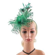 Butterfly Derby Hat - Classic Cocktail Tea Party Headband Hats With Hair Clip, 1920s Fascinators For Women Vintage Bridal Wedding Headpiece, Hair Band, Hair Hoop, Autumn