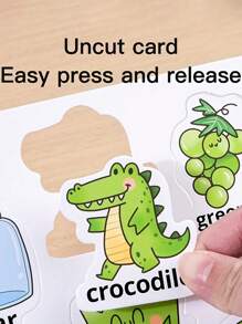 这是一款DIY儿童贴纸拼贴拼图玩具，需要使用贴纸，是一本可重复使用的贴纸书。它可以帮助学龄前儿童发展认知能力，可作为早教启蒙的益智玩具、脑筋急转弯、数字颜色分类玩具和形状匹配物体单词识别书。适合作为3-8岁儿童的生日礼物，以及万圣节、圣诞节或新年礼物。