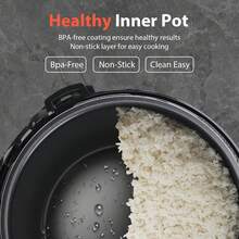 1pc 6L Multifunctional Electric Pressure Cooker, 1000W High Power, 18 Preset Functions, 1-Touch Keep Warm, 24H Timer, LED Display, 3 Pressure Levels, Stainless Steel Body, Aluminum Inner Pot, Non-Stick Coating, Ideal For Household Use - EU F Type Plug(220-240V) - View 6