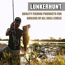 Lunkerhunt Serie Rana Lunker, 6.3 cm, señuelo de Pesca Estilo té Verde - Vientre de fuego - Ver 7