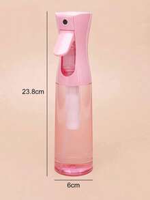 1瓶彩色涂层高压连续喷雾瓶，多色护发保湿包装瓶，酒精消毒连续喷雾器（10.1盎司/100/200/300毫升），粉色透明包装，家用连续喷雾瓶，超细水雾，可重复使用的护发产品，用于清洁卷发，护发工具，可灌装瓶 - 彩色 - 查看 12