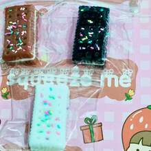 Hochwertige, am besten verkaufte quetschbare realistische Keks-Spielzeug, haptisches Knete-Stressabbau Must-Have - Verschiedenfarbig - Übersicht 5