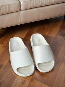 Nuevos y elegantes zapatillas de estar por casa para hombres, adecuadas para el ocio diario y la versatilidad. Las suelas gruesas son transpirables, suaves y cómodas. El material EVA es especial para evitar resbalones, malos olores y protección antibacteriana de los pies, de secado rápido | súper acolchado | adecuado para usar en la playa/calle exterior / dormitorio, baño, etc., zapatillas frescas para hombres y mujeres en pareja.