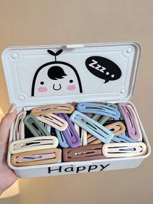 60 piezas/Set Pasadores de pelo con efecto ombre de colores brillantes, caja completa de pasadores de pelo con tonos pastel de color macaron en rosa, amarillo claro y otros tonos suaves - Adecuado para niñas y mujeres, dulce y romántico, agregando destellos lindos a los peinados adolescentes, excelente para el estilo diario y como regalo, accesorios Y2k, pasadores de garra, pinzas de pelo, pasadores de pelo, barrettes