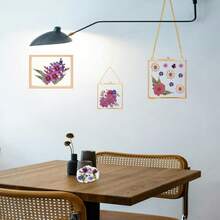 20Pcs Pressed Flowers Resin Molds Real Natural Pressed Flowers Art Crafts,Candle Making, Nails Décor,Soap Making, Phone. - 紫色乾燥花 03 - 查看 10