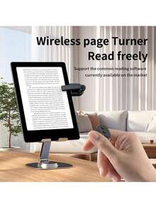 Remote Control Page Turner Compatible With Kindle Paperwhite Oasis Scribe EReaders, Page Turner Clicker For IPad Tablets Reading Novels Taking, Phone Camera Video Record Remote Triggers