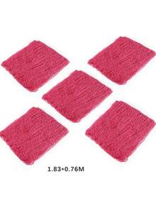 5/3/1pc 183cm粉色万圣节纱布装饰，室内外粉色纱布挂毯装饰，万圣节鬼魂装饰家居桌墙庭院鬼屋派对用品 - 彩色 - 查看 3