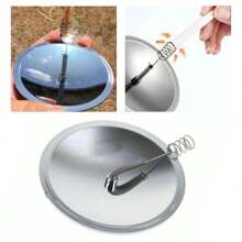 1 Stück Outdoor Solar Feuerzeug Camping Überlebens-Feuerstarter wasserdicht & windgeschützt Outdoor Notfall-Werkzeug Zubehör Outdoor Fuego Solar.