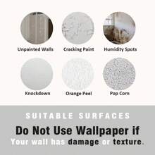 SUPSTICKER 1 rollo de pegatinas de pared autoadhesivas y extraíbles con patrón floral vintage, decoración del hogar, vinilos decorativos para escritorios, dormitorios, baños, entradas, renovación de habitaciones, papel tapiz, pegatinas de pared, decoración de pared
