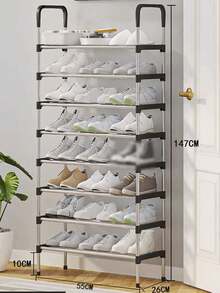 Zapatos 7NIVEL ,Organizador,Moderno Y Compacto Para Ahorrar Espacio Fácil De Transportar Y Montar Diseño Minimalista Y Práctico Para Hogar Oficina O Dormitorio - Multicolor - Ver 2