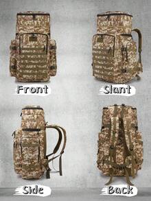 1PC 75L Waterproof Camo Backpack Hiking Camping Backpack Rucksack Outdoor Sports Climbing Bag Mountaineering Backpack Waterproof Large Capacity Oversized Use Holiday Essentials Hiking Camping Multi-Functional Christmas Bag Laptop Thanksgiving Computer Large Capacity Outdoor Waterproof Camping Hiking Backpack Travel Gifts Chest Bag Side Bags Satchel Bag Leather Bag Hobo Bag Gifts Travel Essentials School Bag Travel Bag Gym Bag Sports Bag Summer Back To School Beach Bag Beach Laptop Case The Sporty Life Summer Bag Springbreak Vacation Men Bag Pack Hiking Bag Weekend Bag Backpacks Travel Must Haves Large Bag School Supplies School Backpack - Ngụy trang - Xem 5