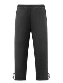 女士冬季防风防水滑雪裤 – 保暖加厚保暖雪裤，内置石墨烯加热垫，透气软壳工装慢跑裤，可调节抽绳裤脚可将直筒裤型转换为束口裤型，多功能徒步裤，适用于滑雪、单板滑雪、极地探险、寒冷天气背包旅行、日常通勤和极限户外探险。 - 黑色 - 查看 4