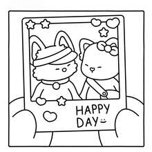 دفتر تلوين بموضوع الحب الخالص، 30 صفحة، كتاب تلوين لرسوم كرتونية للحيوانات المحبة والخبرات الرومانسية، كتاب قطة مضحك مناسب كهدية عيد ميلاد أو عيد الميلاد، كتاب تلوين للكبار