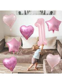 مجموعة بالونات قلب شكل رقم وردي مخصصة، مناسبة لحفلات عيد الميلاد، الزفاف، استحمام الطفل، عيد الحب، حفلة عروس العزوبية، حفلة عيد ميلاد بموضوع الريشة، ديكور خطوبة العروس، ديكور عيد ميلاد الأطفال، مناسبة لعيد الميلاد، الذكرى السنوية، رأس السنة الجديدة، استحمام الطفل، التخرج، الخطوبة، وحفلات الزفاف
