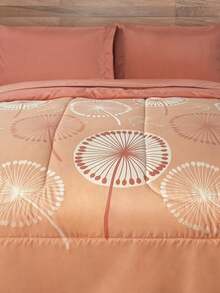 Home Elephant Extra Soft Microfiber Duvet Set For Double And King Size With Sheets Included, Various Models - Orange - View 4