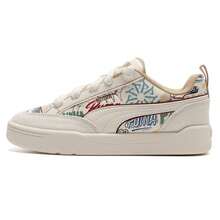 Puma Park Lifestyle Graffiti Low-Top Lace-Up Casual Comfortable Simple Sneakers, 405258-02 - -red-pine Sand - View 5