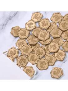 20 piezas de pegatinas selladas con cera, sobres sellados a mano, pegatinas de cera autoadhesivas, pegatinas para sellar sobres de invitaciones de boda, envoltorios de regalo, invitaciones a fiestas, cumpleaños