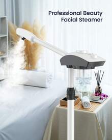 Vaporizador facial de ozono Kingsteam para hidratación y limpieza facial - Blanco - Tipo de Enchufe B USA (110-127V) - Ver 5