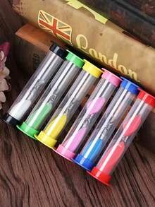 6个彩色计时器 - 非电动，多功能游戏计时器，计时范围30秒至10分钟，适用于游泳池和教室等环境中的趣味学习和游戏 - 非常适合儿童和成人 - 彩色 - 查看 3