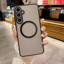 Hadaasi 1个黑色Magsafe兼容磁吸保护壳，兼容三星S26 Ultra/S26 Plus/S26/S26 Edge/S25 Ultra S24 S23 Ultra A06 A16 A56 A17 A07 S25 Edge，支持无线充电，防震，兼容苹果16 15 14 13 12 11 Pro Max Pro Plus 7 8 SE 7P 8P X 16e 17 17 Pro 17 Pro Max 17 Air - 黑色 - 查看 3