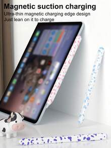 Cute Cow Pattern Silicone Case Compatible With Apple Pencil 1st/2nd Gen/Pro, Non-Slip Stylus Protective Cover, Suitable For IPad Stylus - Multicolor - View 4