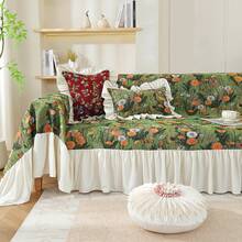 Sofa Slipcovers - Verde bosque suave - Ver 4