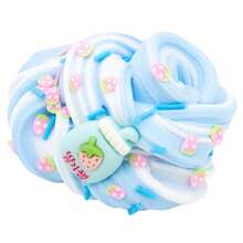 1/5pcs Cute Bubble Tea Butter Slime Set, Suitable For Children, Party Favors, Elastic Non-Sticky Colorful Scented Slime, Stress Relief Toy, Gift For Boys And Girls, Children With Fidgeting, Slime Clay, Honey Slime, Purple Slime, Girls Slime, Pink, Children Skin Care, Stretchy Slime (Random Stickers) - Multicolor - View 4