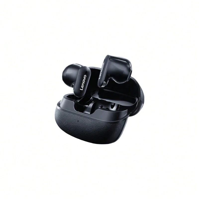 Lenovo Tai nghe Bluetooth EA150 bán nhét tai 5.4 mini tay cầm ngắn cảm biến không khí đeo được trò chơi thể thao chế độ kép phù hợp với Apple Huawei Xiaomi HD gọi thời lượng pin dài màu đen - màu đen - Xem 1