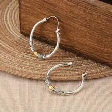 波西米亚风格复古手工耳环，优雅的女士珠宝礼物