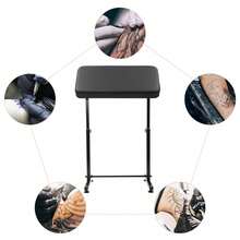 OUKANING Tattoo Armrest Heavy Duty ajustable Altura y Multi Angulo almohadilla tamaño 70 * 40cm - Negro - Ver 3